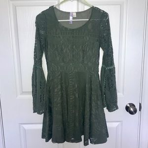 Francesca's Bell Sleeve Dress